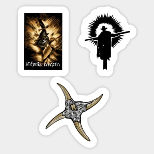 Jeepers creepers sticker pack Sticker